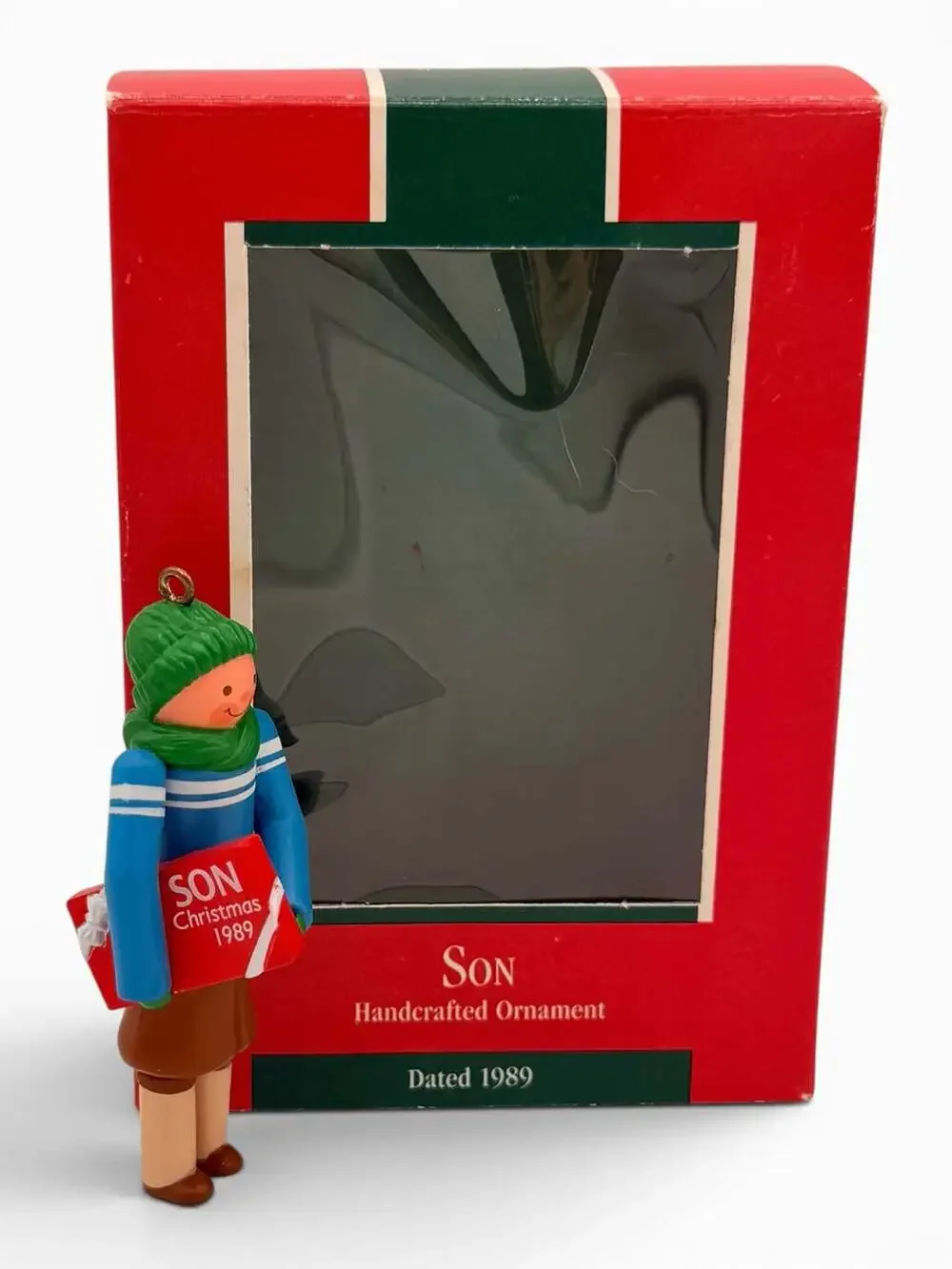 Hallmark Keepsake Son 1989 Handcrafted Christmas Ornament